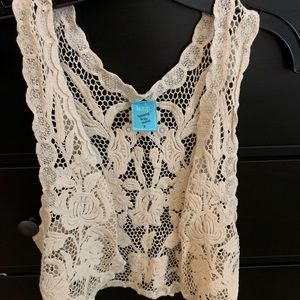 Crochet vest